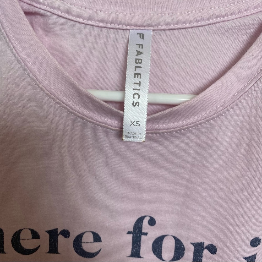 Fabletics Cropped Boxy Tee - Picture 4 of 4
